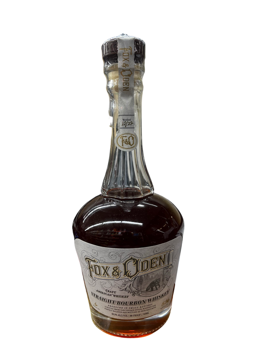 Fox & Oden Straight Bourbon Whiskey 750ml