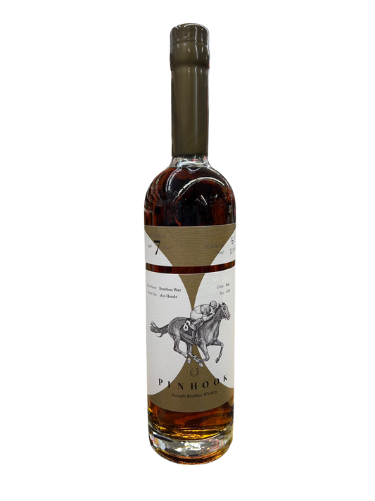 Pinhook Vertical Series 'Bourbon War' 7 Year Old Bourbon Whiskey