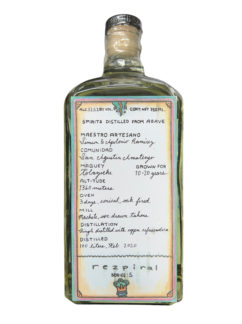 Rezpiral Simeon Ramirez Tobaziche 750ml