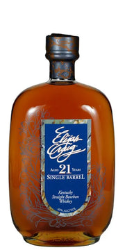 Elijah Craig 21 Year Old Single Barrel Kentucky Straight Bourbon Whiskey 750ml