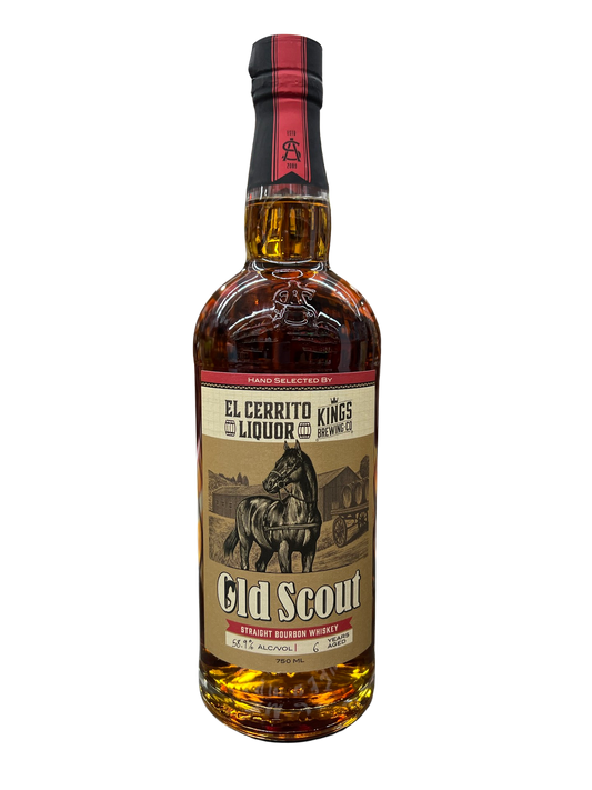Old Scout Straight Bourbon Whiskey El Cerrito Liquor Store Pick Limit 2