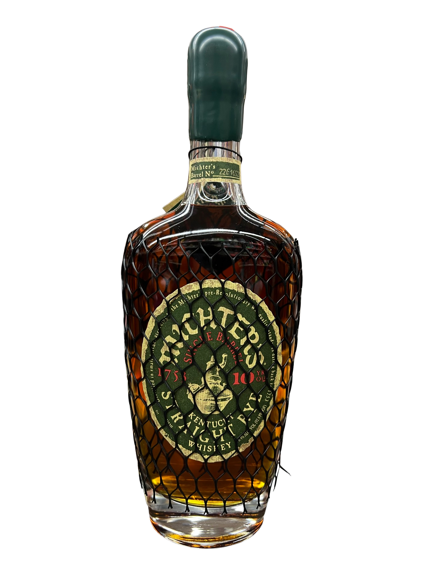 Michter's 10 Year Old Single Barrel Straight Rye Whiskey 750ml