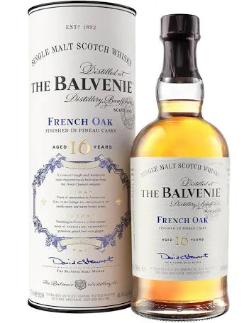 The Balvenie 16 Year Old French Oak Scotch Whisky Finished in Pineau Casks 750ml