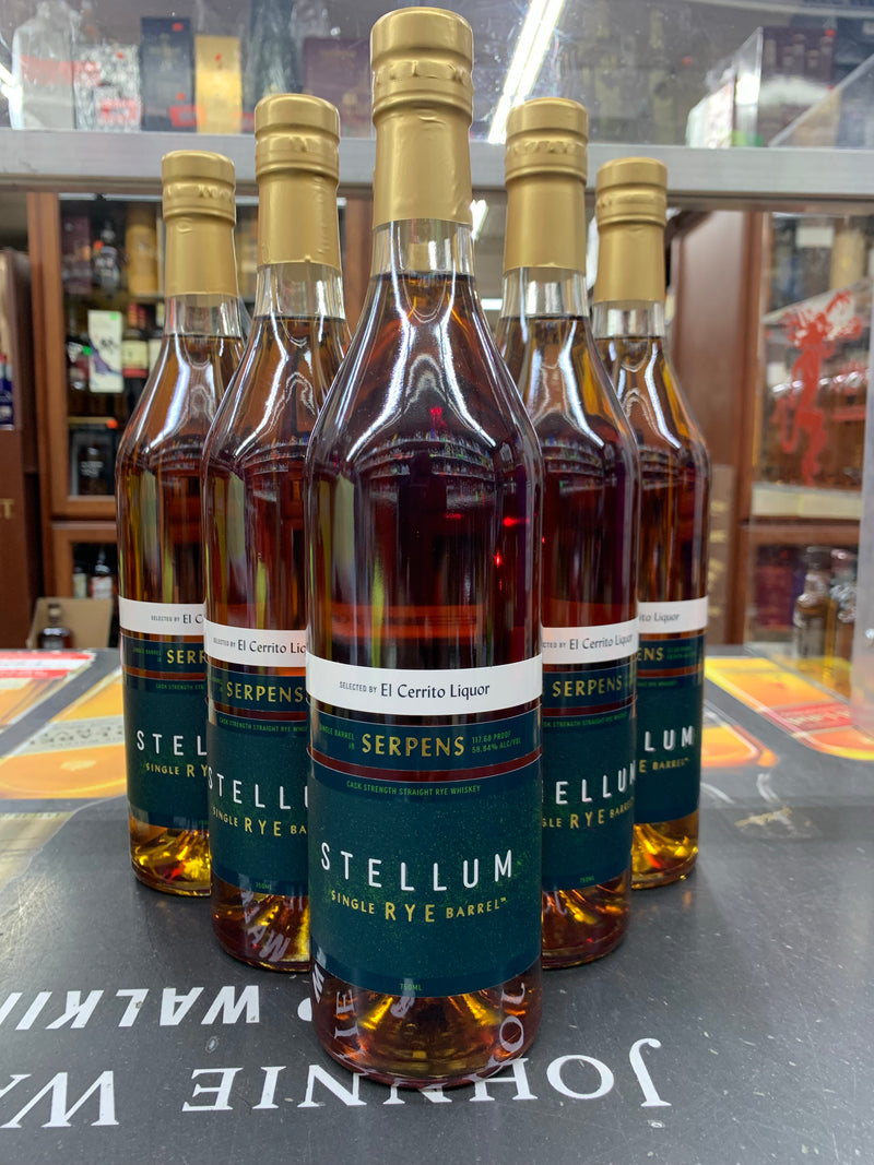 Stellum Single Barrel Rye Store Pick