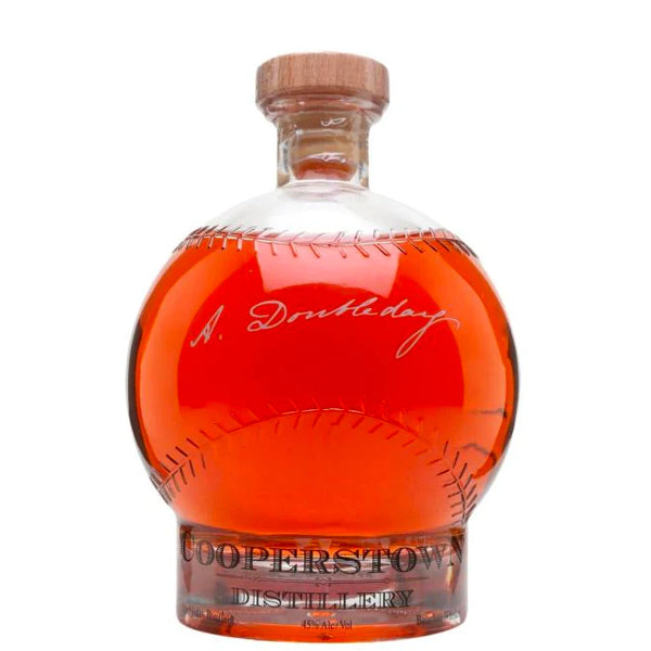Cooperstown A. Doubleday's Baseball Bourbon Whiskey 750ml – El