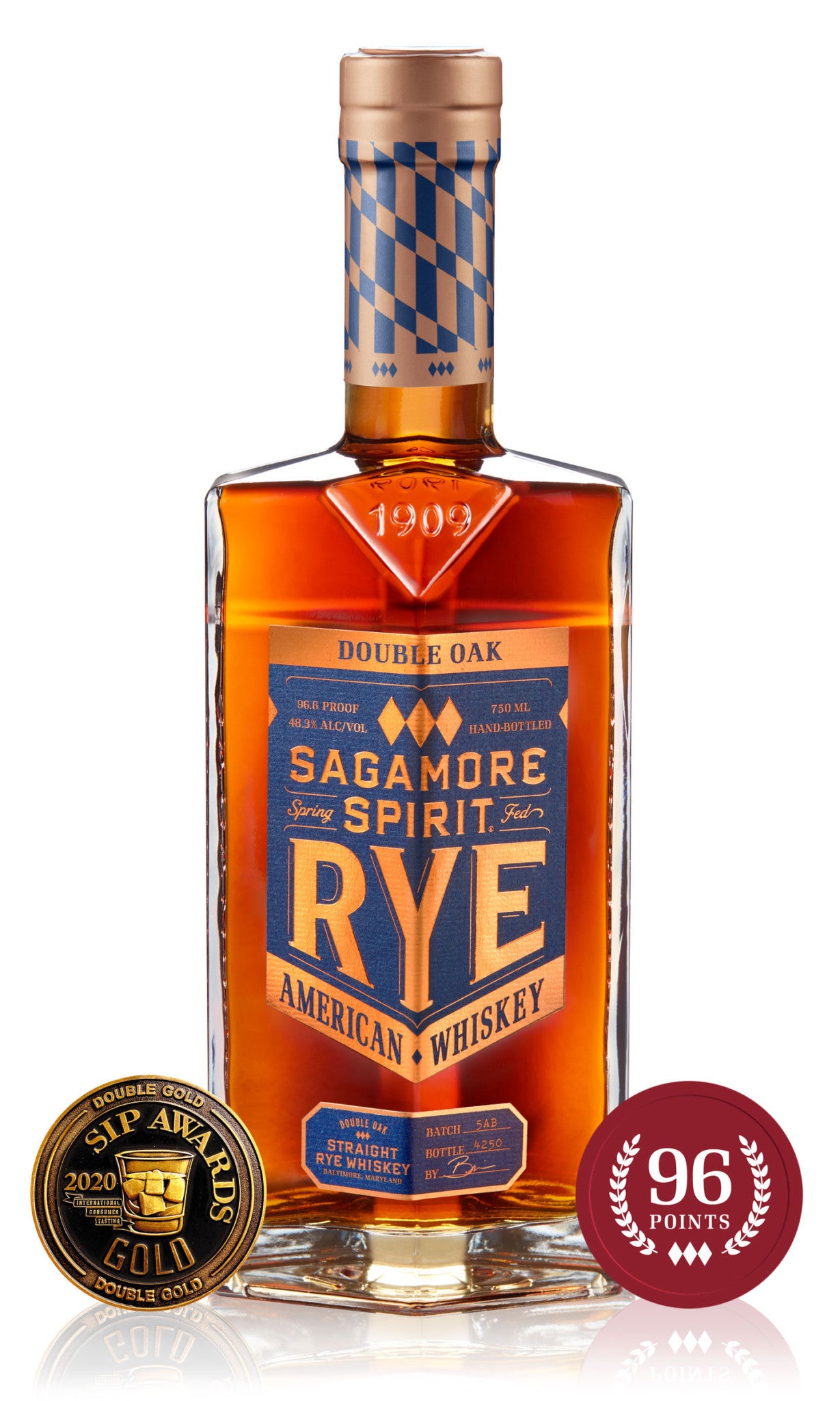Sagamore Spirit Rye Double Oak 750ml