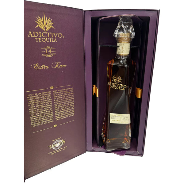 Adictivo 14 Years  Extra Rare  Extra Anejo Tequila 750ml