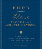 Rudd Samantha's Cabernet Sauvignon 2018  Cabernet Sauvignon  Oakville, Napa Valley, California