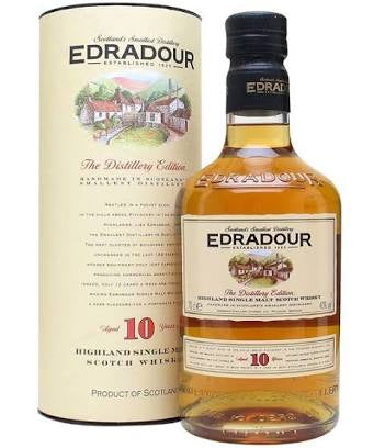 Edradour 10 Year Old Single Malt Scotch Whisky 750ml