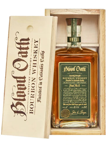 Blood Oath Pact No. 8 Bourbon Whiskey Finished In Calvados Casks