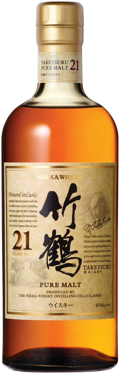Nikka Taketsuru Pure Malt 21 Year Old Japanese Whisky