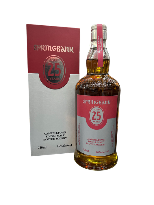2022 Springbank 25 Year Old Single Malt Scotch Whisky