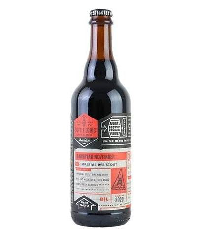 Bottle Logic Brewing 'Darkstar November' Imperial Stout Beer 500ml