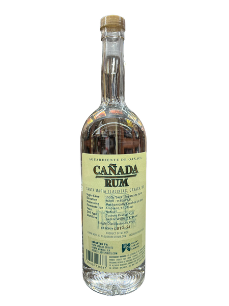 Cañada Aguardiente de Oaxaca 100% Distilled from Sugar Cane Juice Rum 1Lt