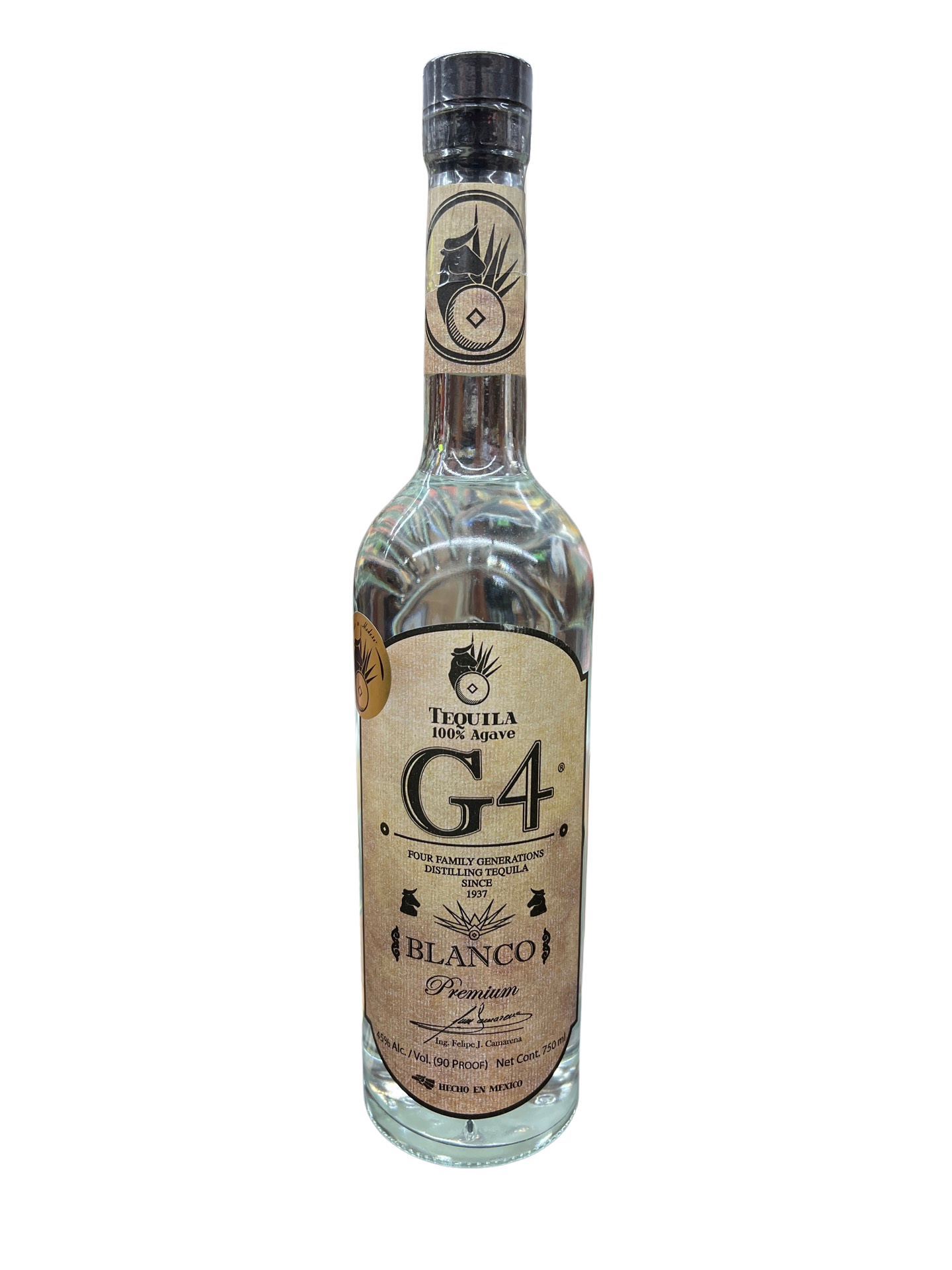 2025 G4 De Madera Blanco Tequila 750ml – El Cerrito Liquor 2025 G4 De Madera Blanco Tequila 750ml – El Cerrito Liquor