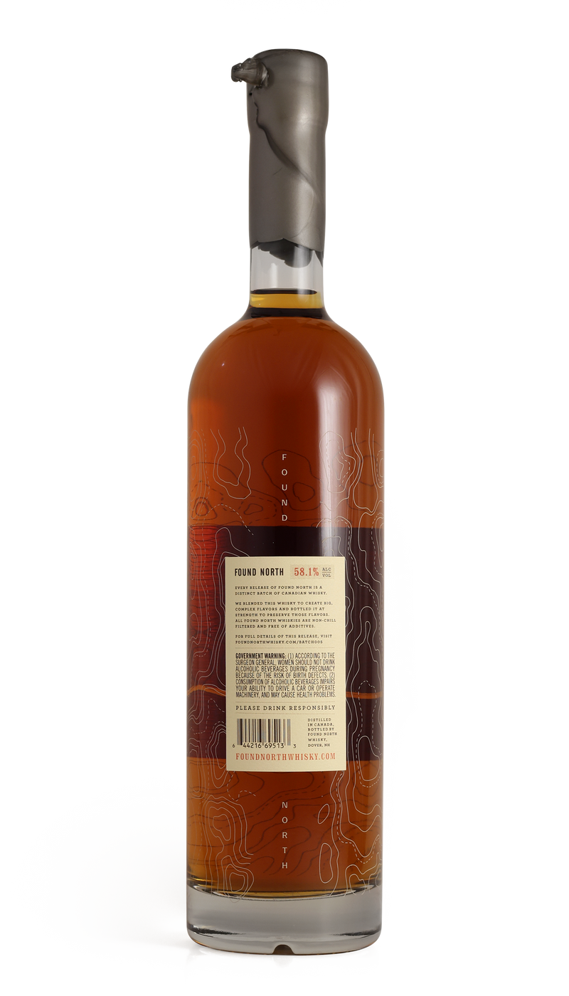 Found North Batch 005 Cask Strength Whiskey Aged 8 Years 750ml