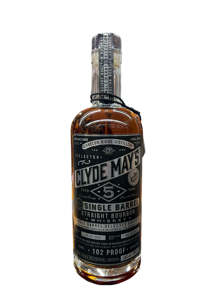 Clyde May's Single Barrel 5 Year Old Straight Bourbon Whiskey El Cerrito Liquor Store Pick 750ml
