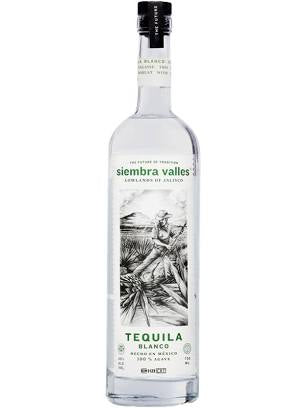 Simbre Valles Blanco Tequila 750ml