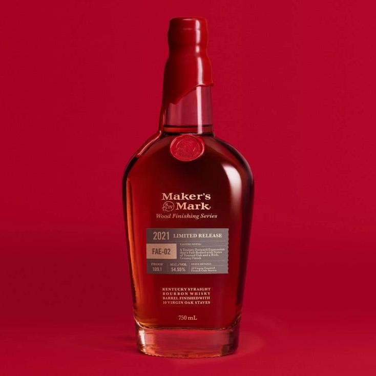 2021 Maker's Mark FAE-02 Wood Finishing Series Limited Release Kentucky Straight Bourbon Whisky