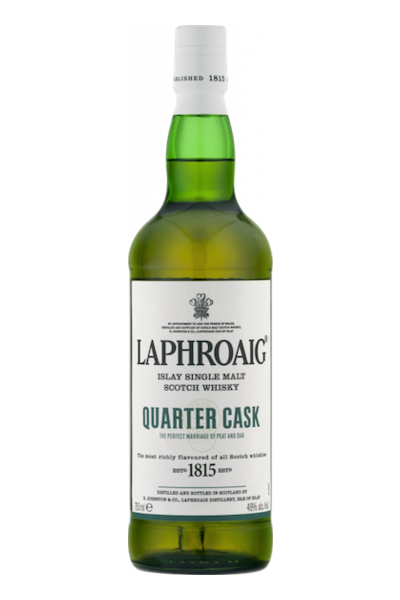 Laphroaig Quarter Cask Double Cask Matured Single Malt Scotch Whisky 750Ml