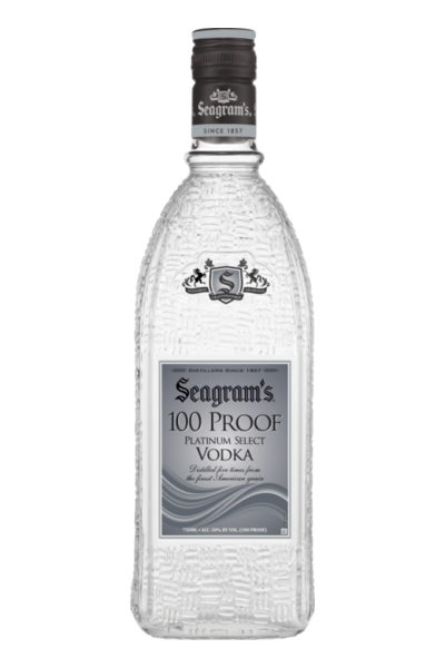 Seagrams Platinum Select Vodka 375Ml